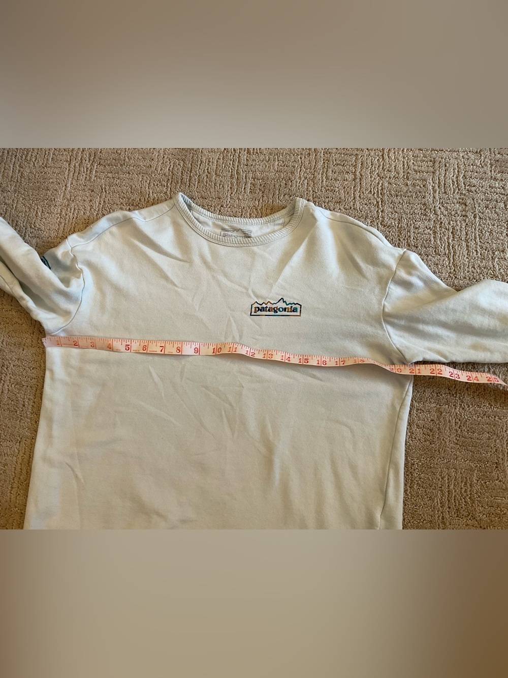 Patagonia Light Blue Crewneck Sweatshirt - Picture 12 of 14